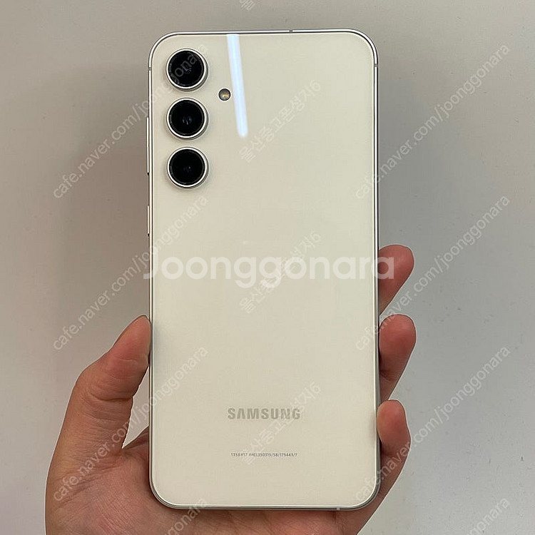 59954 갤럭시S23FE (S711) 크림 256GB 판매합니다 45만원 텔레그램OK--0